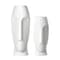 Homeroots Set of Two Ceramic White Cylinder Table Vases, 2PK 383727 - alternate 9