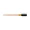 Klein Tools Insulated Slotted Screwdriver 3/16 in Round 601-7-INS - alternate 1
