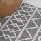 Jonathan Y Aylan High-Low Pile Knotted Trellis Geometric Black/Ivory 2 ft. x 8 ft. Indoor/Outdoor Runner Rug SBH104A-28 - alternate 8