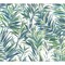 York Wallcoverings Swaying Palms Green and Blue Wallpaper GN2544 - alternate 1