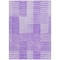 Homeroots 9' X 12' Lavender And Purple Striped Washable Indoor Outdoor Area Rug 581657 - alternate 8