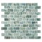 Andova Tiles Zalo 1-in. x 2-in. Brick Joint Glass Wall & Floor Mosaic Tile (1 Square Feet Per Sheet) ANDZAL609 - alternate 6