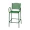 Leisure Craft 42" Tall Bar Height Perforated Chair, Green C2-PERF-GREEN - alternate 1