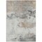 Homeroots 5' X 8' Ivory And Gray Abstract Washable Indoor Outdoor Area Rug 617735 - alternate 9