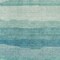 Homeroots 10' X 14' Turquoise Striped Washable Indoor Outdoor Area Rug 608156 - alternate 9