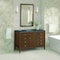 James Martin Vanities Myrrin 48'' Vanity, Mid Century Walnut w/ Parisien Bleu Silestone Top w/FreePower Wireless Charger 485-V48-WLT-FPBL - alternate 8