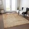 Homeroots 3' X 5' Copper And Terra Cotta Abstract Washable Indoor Outdoor Area Rug 605578 - alternate 7