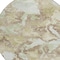Homeroots 8' Taupe And Ivory Round Abstract Washable Indoor Outdoor Area Rug 609842 - alternate 9