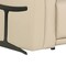 Homeroots Beige Italian Leather Modular L Shaped Eight Piece Corner Sectional With Console 534851 - alternate 11