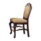 Homeroots Set of Two 24" Beige and Espresso Fabric and Solid Wood Counter Height Bar Chairs, 2PK 573451 - alternate 6