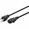 Monoprice Power Cord - NEMA 5-15P to IEC 60320 C13_ 18AWG_ 10A/1250W_ 3-Prong_ B 24196 - alternate 1