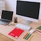 C-Line Products 8-1/2" x 10-1/2" Red Wide Ruled 1-Subject Spiral Notebook, 1/EA, 24EA/CT 22044-CT - alternate 4