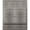 Sartodoors Sliding Closet Double Bi-fold Doors, Planum 0012 Ginger Ash and Aluminum Strips, Sturdy Tracks Mold PLANUM0012DBF-GA-96 x 84 (4* 24x84) - alternate 1