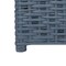 Happimess Jacob 31.5in Hand-Woven Wicker Storage Trunk, Blue HPM9003G - alternate 10