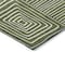 Homeroots 9' X 12' Olive Green And Ivory Geometric Washable Indoor Outdoor Area Rug 600766 - alternate 8