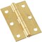 National Hardware 3'' Brass Tight-Pin Narrow Hinge, 2 Count N146-399 - alternate 1