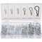 Neiko Cotter Zinc Plated Steel Clips, 150 Piece for Use on Hitch Pin Lock System 50457A - alternate 1