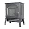 Edendirect 18 in. Freestanding Infrared Electric Fireplace with remote control in Black ZR-W1769112699 - alternate 7