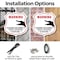 Signmission Alligator Warning Shield Sign Warning Al, 6 inch X 6 inch, Plastic Sign, 2PK SHI-P-2PACK-6-359 - alternate 4