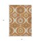 Homeroots 3' X 5' Orange Copper And Gray Medallion Washable Indoor Outdoor Area Rug 589638 - alternate 6