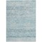 Homeroots 5' X 8' Teal Blue And Ivory Trellis Washable Indoor Outdoor Area Rug 616497 - alternate 6