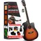 Pyle Steel String Acoustic Guitar Kit, 4/4 Full Size Cutaway All-Wood Guitarra Acustica with Premium PGSTGR007SBD - alternate 1