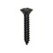 Auveco #10 x 1in Phillips Oval Head Tapping Screw - Black Oxide, 100PK 11088 - alternate 1