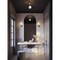 Afx Milan, 7'' LED Flush Mount, Satin Nickel MLNC07LAJUDSN - alternate 4