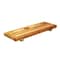 Homeroots 29" Natural Teak Wood Bath Tray And Seat 376658 - alternate 6