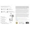 Boston Harbor Lavatory Faucet, 1.2 gpm, 2 -Faucet Handle, 3 -Faucet Hole, Metal, Brushed Nickel F5121033NP - alternate 3