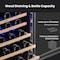 Yeego 24 in. Single Zone 52-Bottles Wine Cooler YG-WS24R-23 - alternate 6