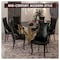 Leisuremod Novara Collection Modern Wooden Dining Chair in Black NC20BL - alternate 5
