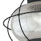 Vaxcel Chatham Black Coastal Globe Outdoor Flush Mount Ceiling Light Clear Glass T0144 - alternate 6