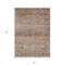 Homeroots 8' X 10' Copper Tan And Beige Floral Washable Indoor Outdoor Area Rug 606191 - alternate 8
