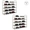 Home-Complete Free Standing Shoe Racks Set of Two 5-Tier His and Hers Shoe Organizer Shelves SH-BUND225 - alternate 1