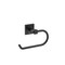 Amerock Appoint Matte Black Traditional Single Post Toilet Paper Holder BH36071MB - alternate 1