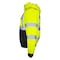 Dome75 Hi-Vis Bomber Jacket, Polyester, Class ANSI/ISEA 107-2020 Class 3 Type R, HiVis Yellow/Black Bottom DJB3832 - alternate 7