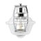 Jonathan Y Orleans 7" 1-Light Iron/Glass schoolhouse LED Vanity Light, Chrome JYL3530A - alternate 12