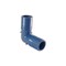 National Brand Alternative 1 in. Polypropylene Blue Twister Insert 90-Degree Elbow ABTE1 - alternate 3