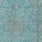 Homeroots 3' X 5' Aqua And Teal Blue Medallion Washable Indoor Outdoor Area Rug 616256 - alternate 7
