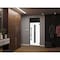 Vdomdoors Front Exterior Prehung Steel Door Ronex1055 Teak 96 Transom Window Sidelite Entry Metal Modern RONEX1055EXD-OAK-W36xH96+16-LH-I - alternate 7