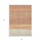 Homeroots 8' X 10' Salmon Striped Washable Indoor Outdoor Area Rug 608514 - alternate 7