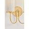 Hudson Valley Lighting Elaine 2 Light Wall Sconce in Aged Brass Finish AH5017-AGB - alternate 6