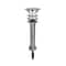 Gama Sonic Silver Stainless Steel Bollard Solar Light w/EZ Anchor, 2PK 214BP250870 - alternate 6