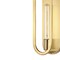 Jonathan Y Emilia 4.75" 1-Light Modern Bohemian Iron LED Sconce, Brass Gold JYL9917A - alternate 7