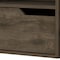Homeroots 13" Brown Wood One Drawer Floating Nightstand 546201 - alternate 12