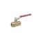 Bk Products Ball Valve ProLine 1/4in Brass FIP Full Port 107-811NL - alternate 3