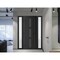 Vdomdoors Front Exterior Prehung Metal-Plastic Door Frosted Glass / MANUX 8112 Matte Black / Office Commercia MANUX8112EXD-BLK-W14+32+14xH80-RH-I - alternate 3