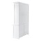 Homeroots White Solid Wood Adjustable Two Tier Bookcase 397121 - alternate 8