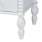 Baxton Studio Callison Spindle Chest - 4-Drawer Farmhouse Vertical Cabinet with Turned Accents for Bedroom, White 271-14741-ZORO - alternate 7